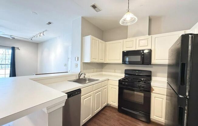 Beautiful 2bd 1bth private patio-level condo in New Town with a peaceful wooded view!