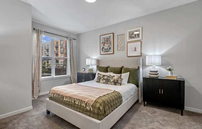 Primary Bedroom at Avant at the Arboretum Apartments in Lisle, IL 60532