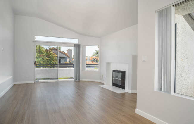 Living Room with Hard Surface Flooring
