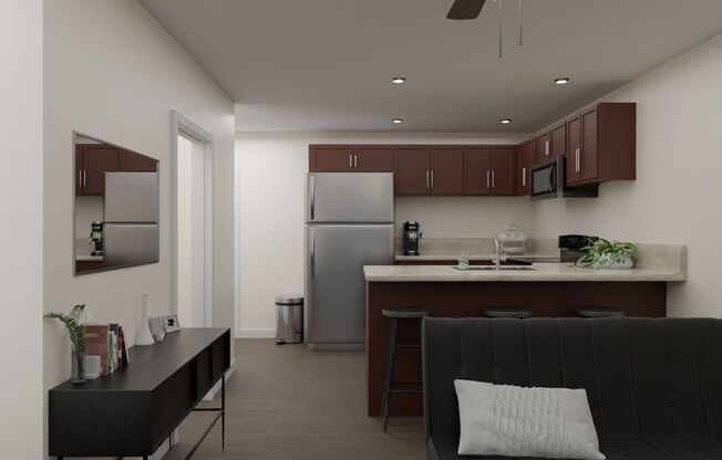 Studio, 1 bath, 587 sqft, $1,435, Unit SC 1408-217