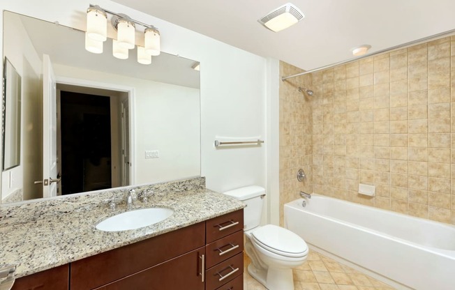 One-bedroom bath at Park Place at Petworth, Washington, DC, 20011