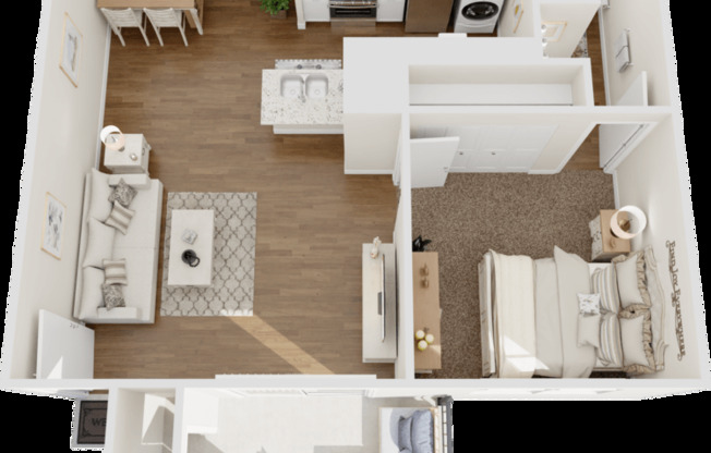 1 bed, 1 bath, 585 sqft, $1,000