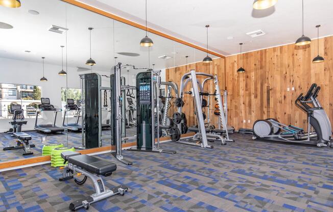 a large room