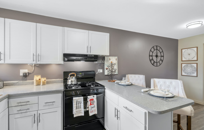 Kitchen & Counter Space | Apartments For Rent Win Mt Prospect, IL | The Eclipse at 1450