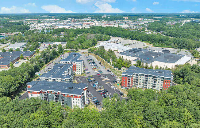 Aerial view at Latitude at South Portland, Maine, 04106