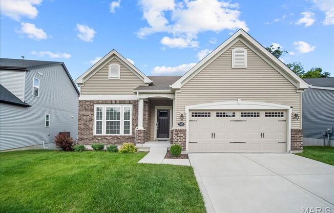 Stunning 3-bedroom, 2.5-bathroom home offers a spacious, open-concept floor plan