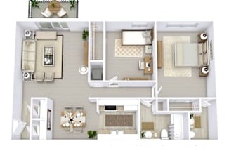 2 beds, 1.5 baths, 960 sqft, $1,120