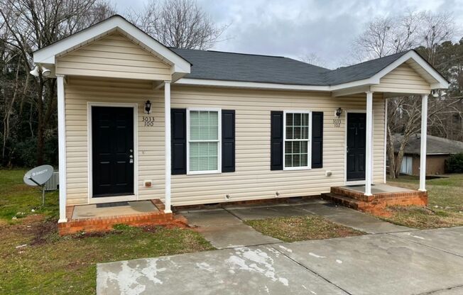 Nice 1 bed/1 bath duplex minutes from downtown Raleigh