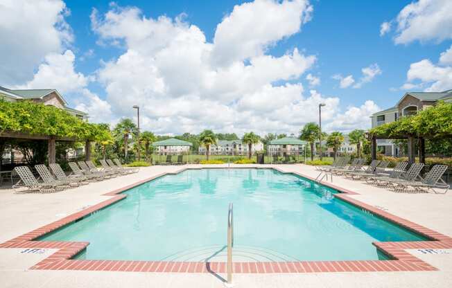 Swimming Pool at Verandas at Taylor Oaks Apartments in Montgomery, AL