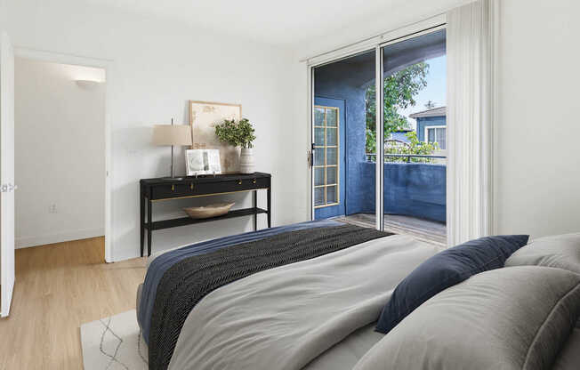 Bedroom with Hard Surface Flooring