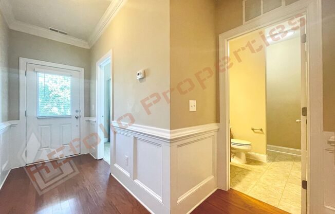 Lovely 3 Story 3 Bedroom 3.5 Bath 1 Car-Garage Townhome at The Green @ Scotts Mill, Apex, Available Now!