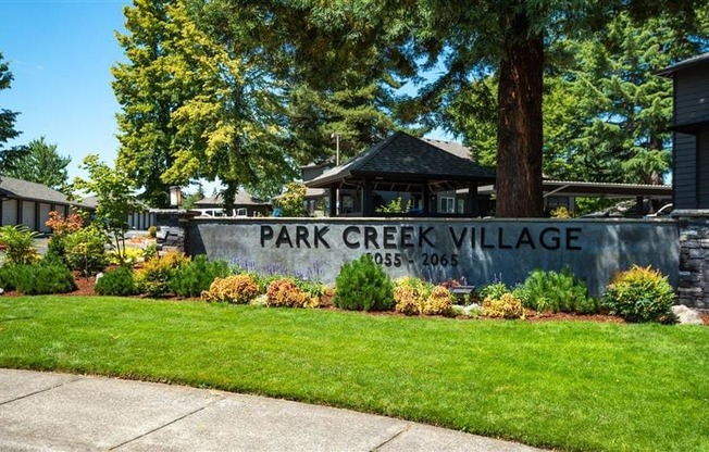 Park Creek Village | Monument Sign