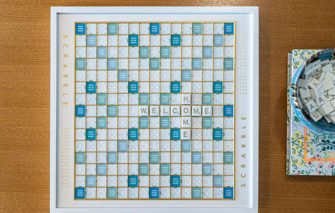 Scrabble Board at The Teale Navy Yard, South Carolina, 29405