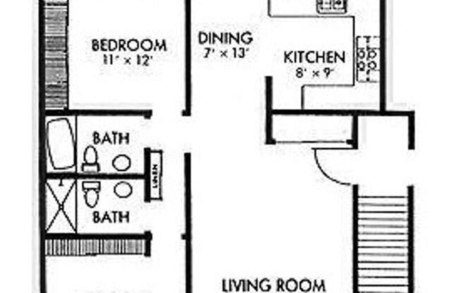 2 beds, 2 baths, 900 sqft, $2,537, Unit Unit 03H