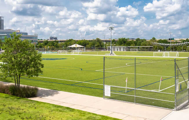 Crystal City has many playgrounds and sports fields.