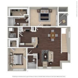2 beds, 2 baths, 1,137 sqft, $1,838