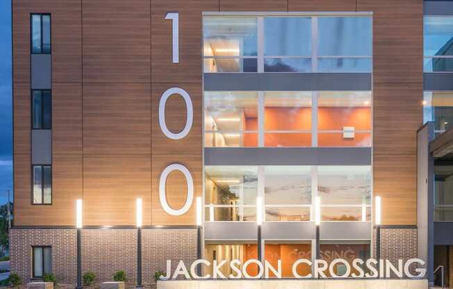 Exterior of Jackson Crossing Building