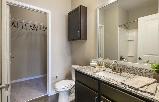 Bathroom With Bathtub at Watermark at Harvest Junction, Longmont, CO