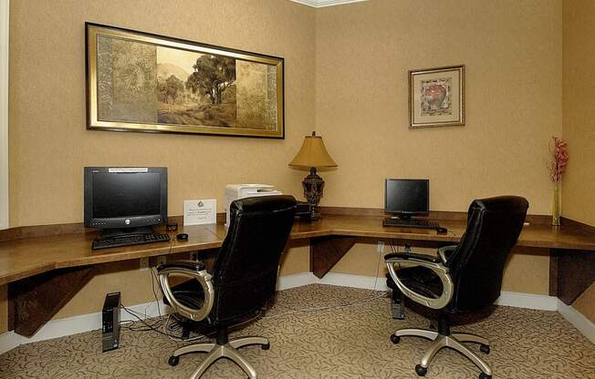 Business Center at Magnolia Place Apartment, Gainesville, FL, 32606