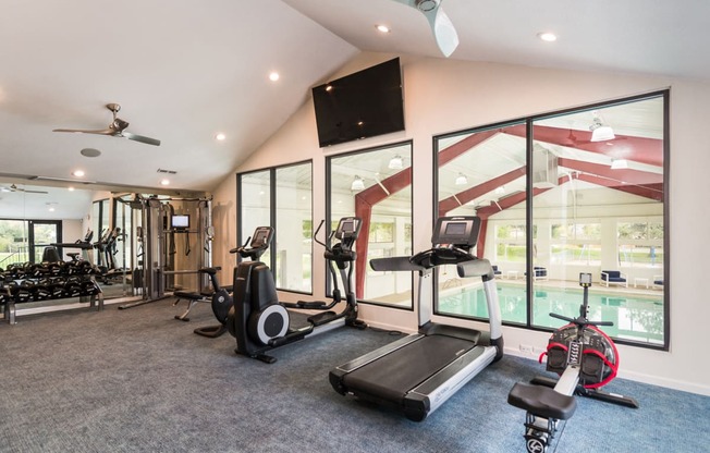 Fitness Center at Village Gardens Apartments in Fort Collins, CO