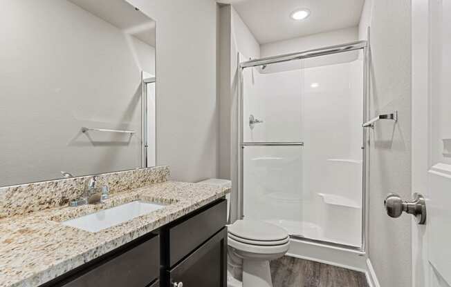 Townhome bathroom