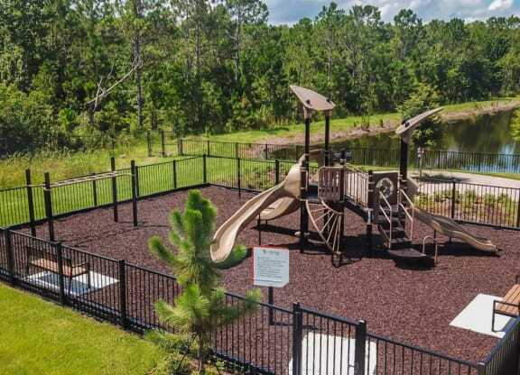 Playground with jungle gym at Oasis Shingle Creek in Kissimmee, FL