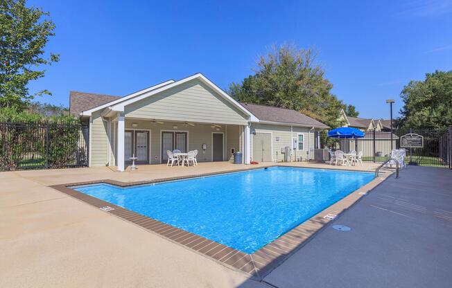 SHIMMERING SWIMMING POOL