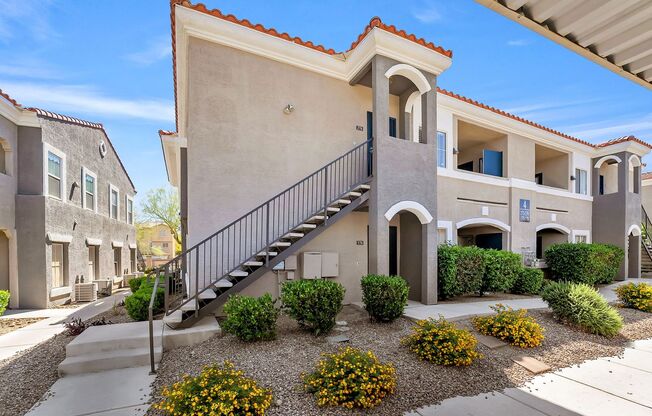 Spacious single-level, first-floor unit featuring 3 bedrooms and 2 bathrooms.