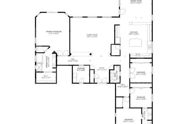 3 beds, 2.5 baths, 2,795 sqft, $2,395