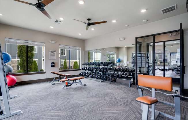 Large 24-7 Fitness Center