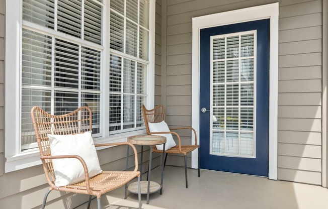 Patio | Village at Baldwin Park | Orlando FL Apartments