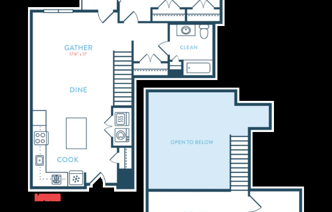 1 bed, 1 bath, 1,276 sqft, $3,109