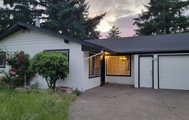Freshly renovated, bright, and spacious, on an extra large corner lot!!