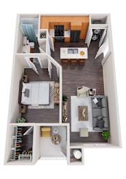 1 bed, 1 bath, 776 sqft, $1,225