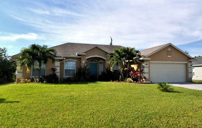 FURNISHED 3 BEDROOM, 2 BATH IN PORT ST LUCIE