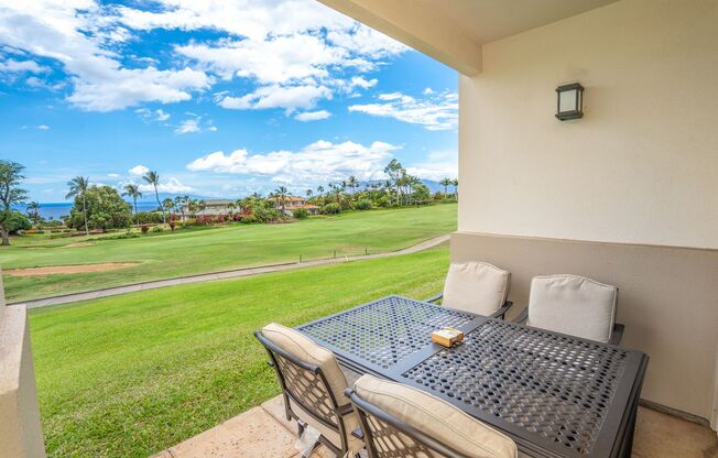 Beautifully Fully Furnished 2 Bed, 2 Bath at Wailea Fairway Villas with Stunning Ocean Views