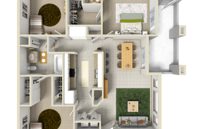 3 beds, 2 baths, 1,265 sqft, $1,816