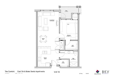 1 bed, 1 bath, 810 sqft, $1,334