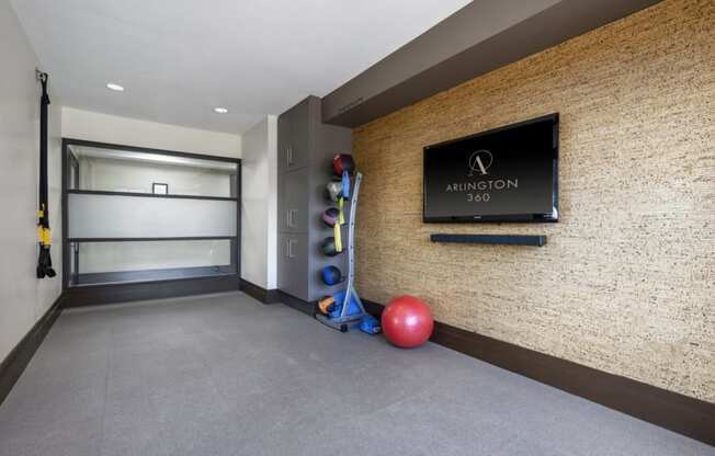 Fitness Center Featuring Dedicated Spin Yoga Studios