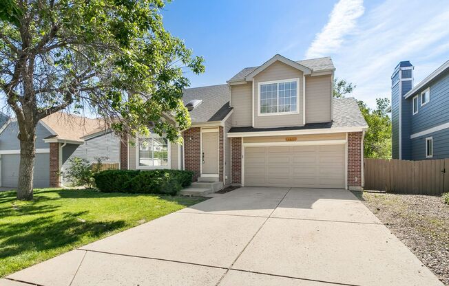 2-Story in Parker with finished walkout basement