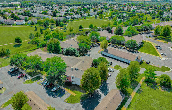 Aerial View Of Knoxville Pointe
