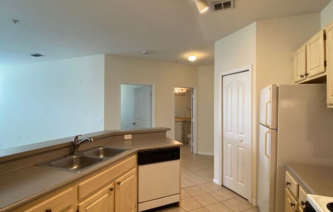 Spacious 2br/2ba Visconti Condo with W/D Hook-Ups & Pond View!