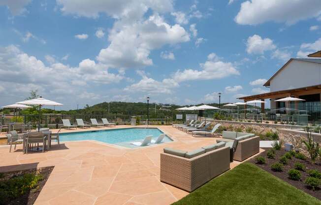 Amenity Center Pool at The Artesian at Bee Cave