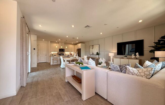 FULLY FURNISHED 3 BED 2.5 BATH 2 CAR GARAGE 2 STORY MODEL HOME FRESH ON MARKET FOR RENT!!!