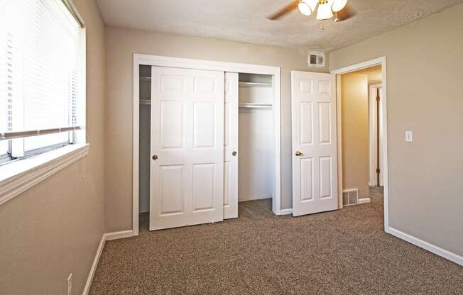 Studio, one and two bedroom floor plans at the Fairway Apartments in Ralston, NE