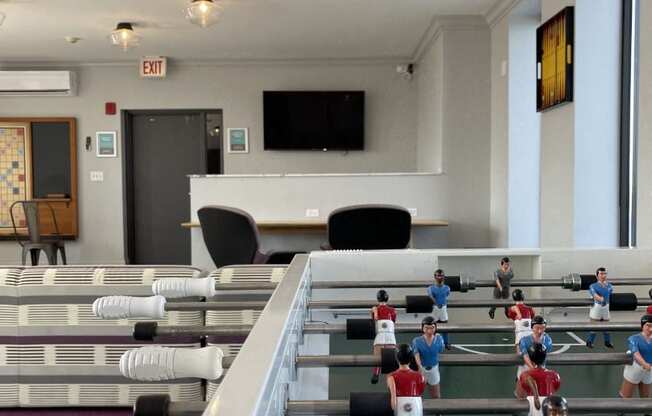Foosball Table in Clubhouse at 1033 W Loyola, Chicago