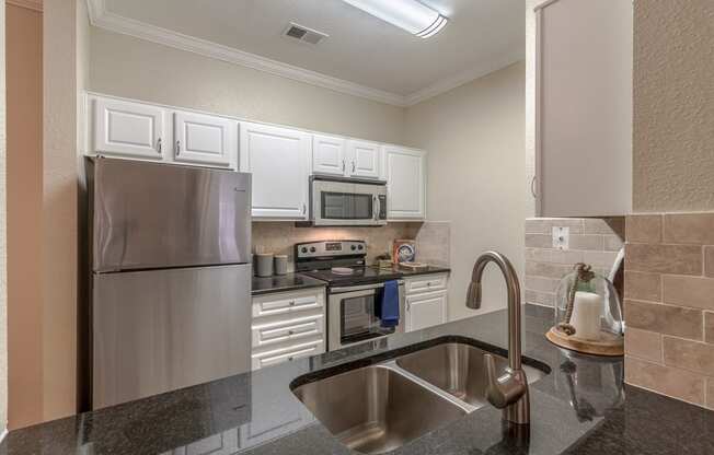 Fully Equipped Kitchen at Wind Dance, Carrollton