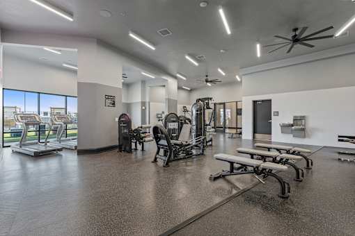 Gym at SevenO2 Main Apartments, Salt Lake City, UT, 84101