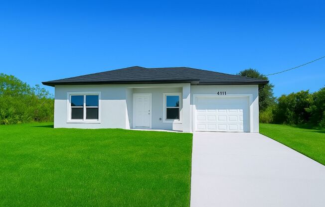 Brand New 2/2/1-Great Location- SW Lehigh Acres