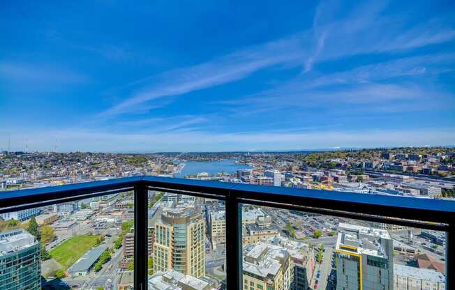 Stunning Views of Downtown Seattle From Balconies at Cirrus, 2030 8th Avenue, WA